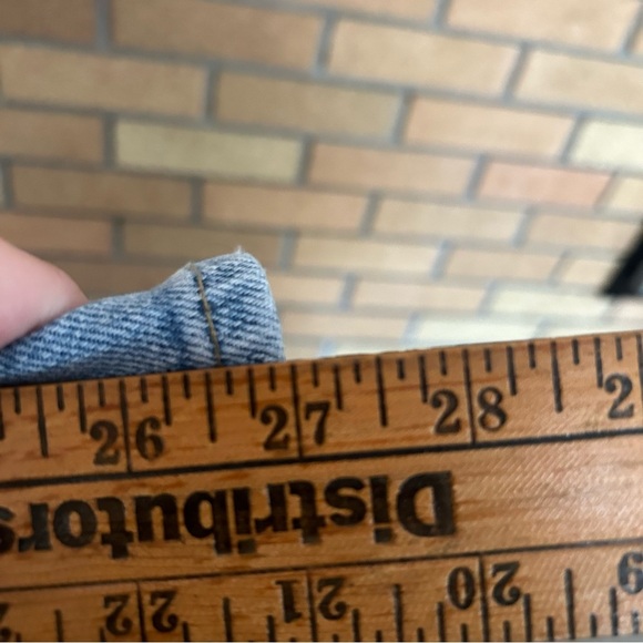 RE/DONE Originals 70s Stove Pipe in Light Destroyed 20 - Straight Leg Size 26 - Picture 11 of 11